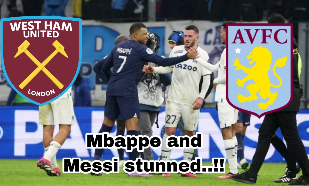 West Ham face a big problem in the race to sign 24year Old DMF, who made Mbappe and Messi look useless in a lique1 game, after Aston Villa claim