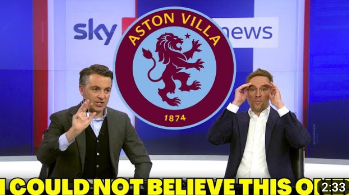 Shock as Aston Villa finally receives official firm response from club after making contact for 27year-old star