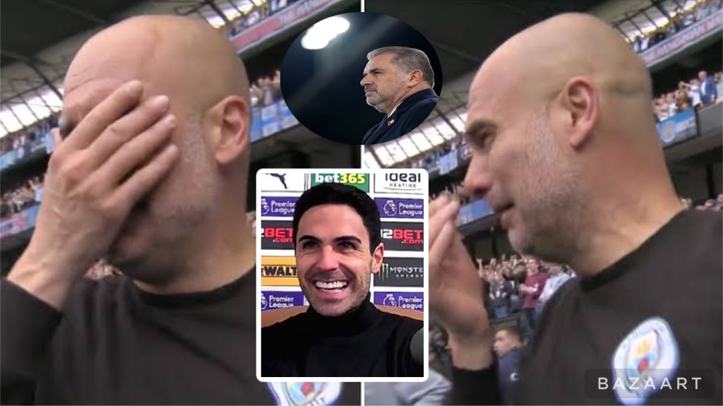 Pep Guardiola fires Mikel Arteta dig after controversial Man City vs Tottenham referee decision