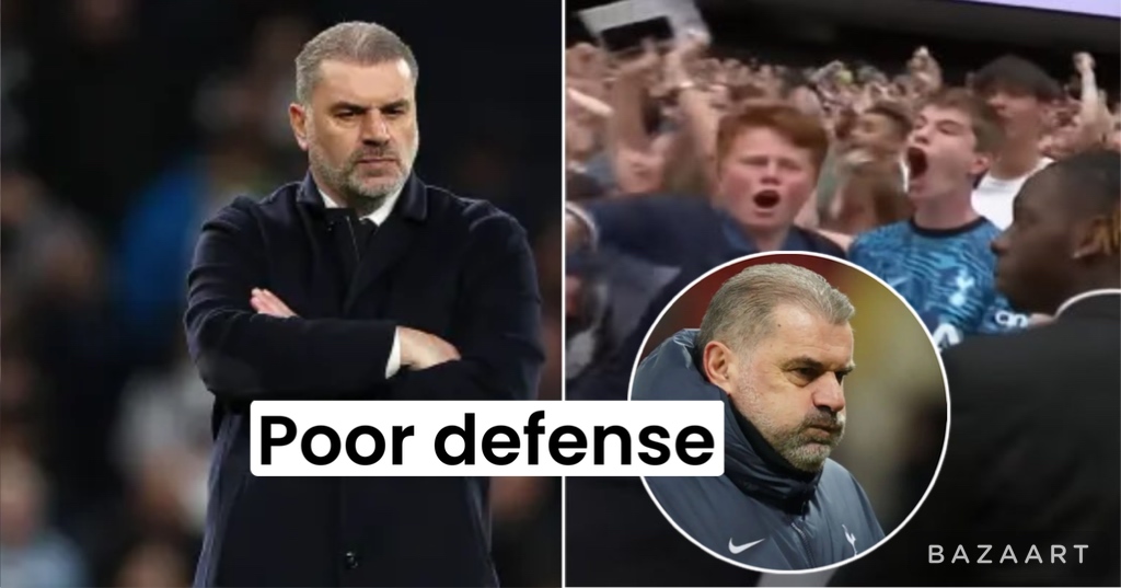Poor defense,we are becoming a joke,fans are all disappointed at ange postecoglou after revealing Tottenham New defensive strategy