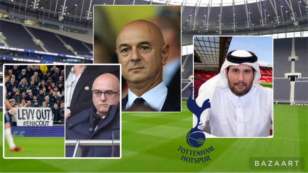 A very weird thing happening Now😬  “Sheikh Jassim bin Hamad Al-Thani is real takeover of Tottenham Hotspur”Fans have launched an aggressive campaign on Daniel levy to make sure he never manage them ❌