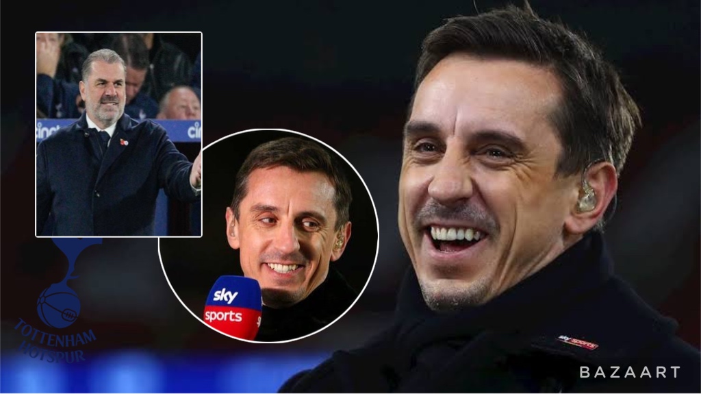 Gary Neville finally agree that Tottenham £30m player is not a Flop as he impressed everyone with his celebration