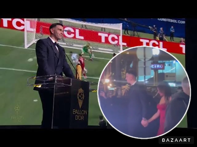 Fans booed Emi Martinez upon his arrival at the Ballon d’Or ceremony…