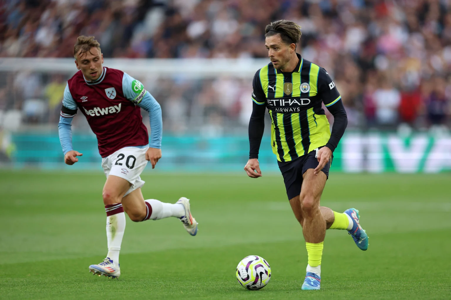 FANS UNHAPPY WITH JACK GREALISH’S COMMENT ABOUT WEST HAM STAR