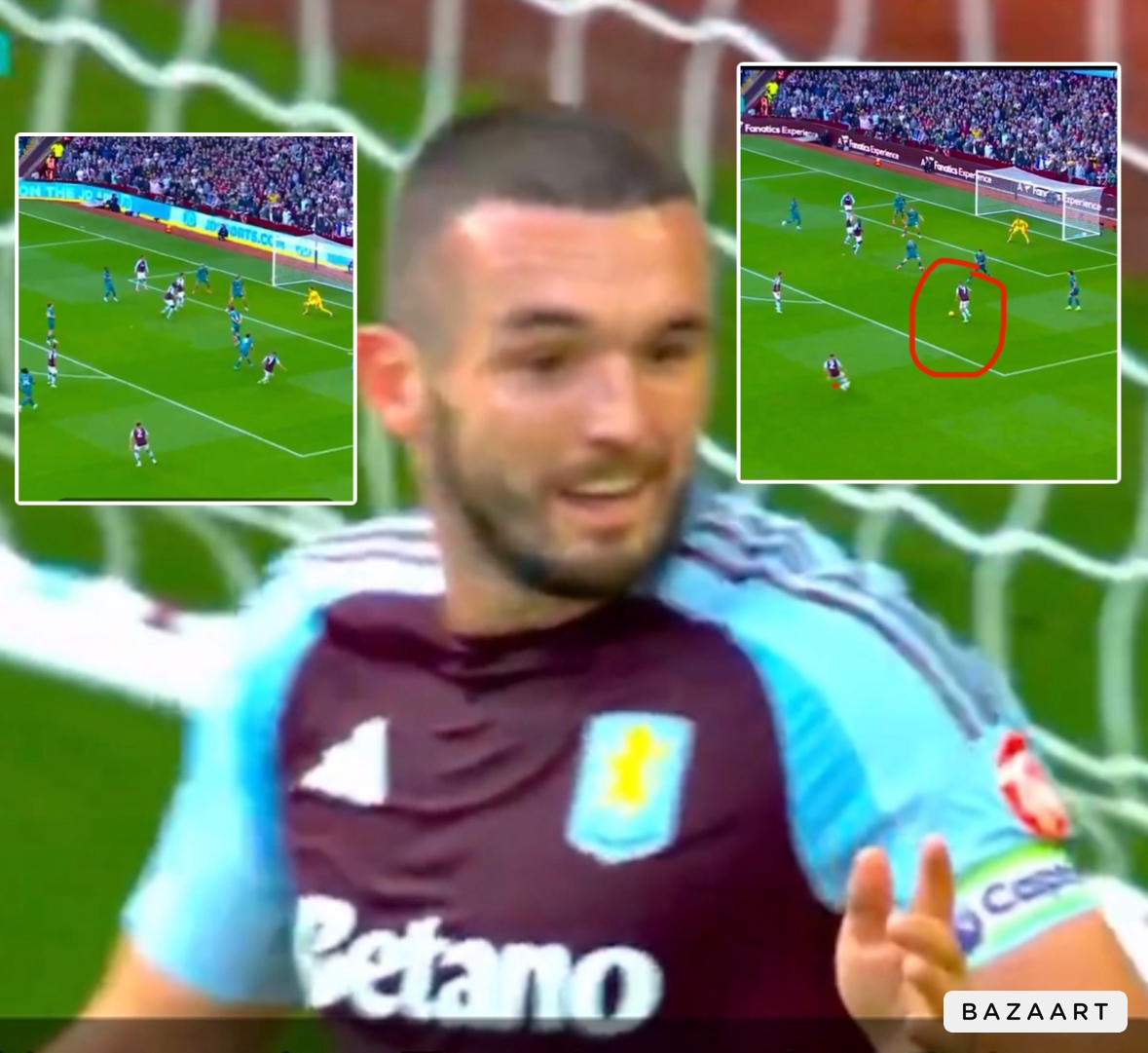 ASTON VILLA FA LODGE COMPLAINT TO FIFA OVER JOHN MCGINNS DISALLOWED GOAL AS THEY BROKE THE LAWS OF THE GAME