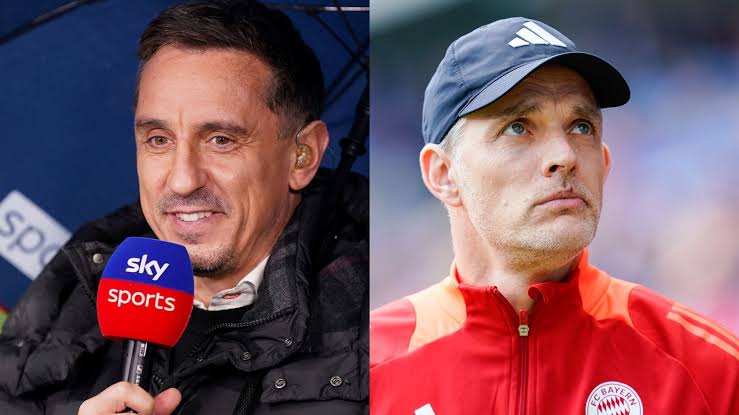 TUCHEL’S APPOINTMENT LEAVES SERIOUS QUESTIONS THAT THE FA NEEDS TO ANSWER, SAYS GARY NEVILLE