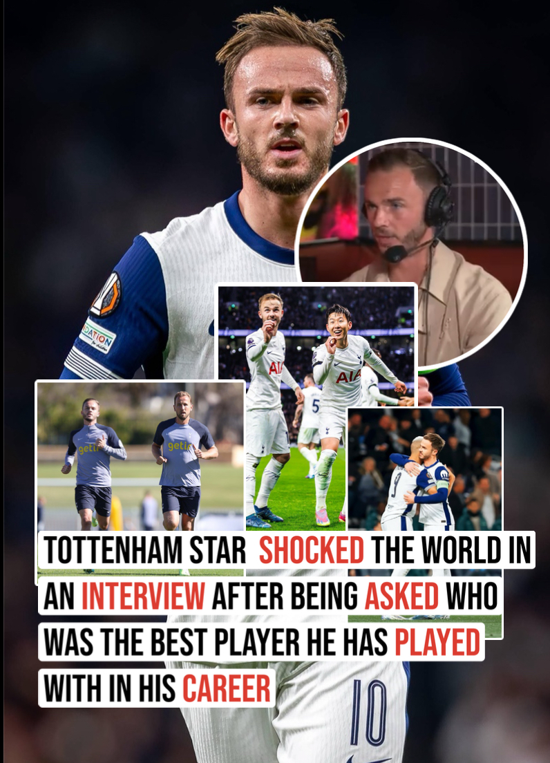 Tottenham star  shocked the world in an interview after being asked who was the best player he has played with in his career