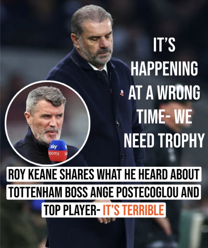 Roy Keane shares interesting thing he noticed about Tottenham boss Ange Postecoglou – it’s terrifying