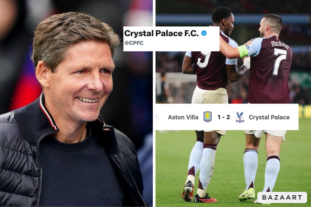 ‘CLASSLESS CLUB’ – FANS THINK CRYSTAL PALACE  HAVE SENT ONE ASTON VILLA PLAYER BRUTAL DIG AFTER CARABAO CUP DEFEAT