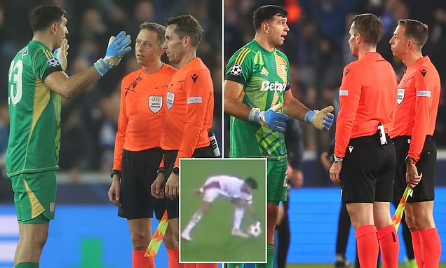 FANS STUNNED AFTER FIGURING OUT WHAT EMI MARTINEZ SAID TO THE REFEREE DURING FULL TIME OF THE MATCH, HE COULD BE IN SERIOUS TROUBLE