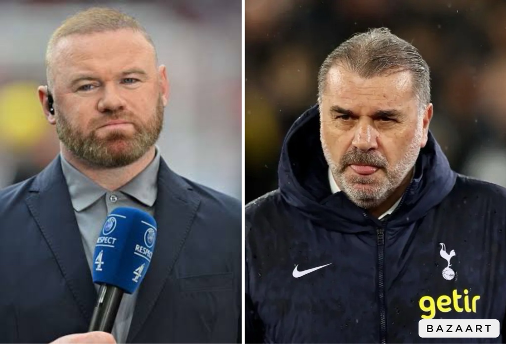 WAYNE ROONEY DELIVERS ABSOLUTELY SAVAGE VERDICT OF ANGE POSTECOGLOU TIME AS TOTTENHAM MANAGER, IT’S AS BAD AS IT GETS