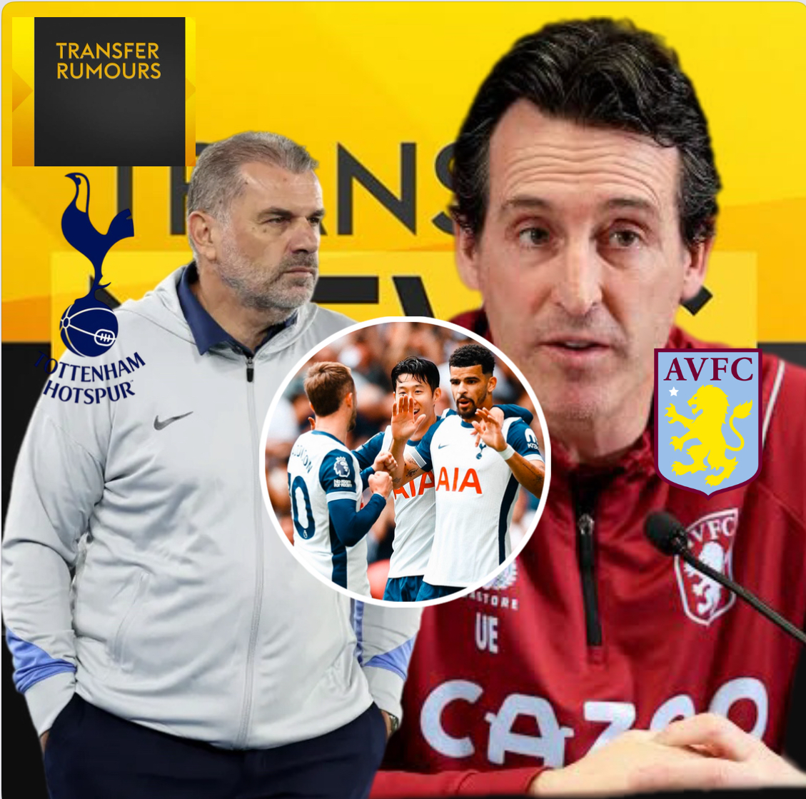 TOTTENHAM STAR ON THE VERGE OF JOINING ASTON VILLA AT THE END OF THE SEASON IN BLOW FOR ANGE POSTECOGLOU AS “VERBAL CONTRACT WITH VILLA REVEALED”