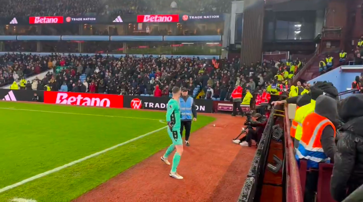 Unseen Footage of Dean Henderson’s Cheeky Two-Word Message to Aston Villa Crowd Emerges – And It Tells a Whole New Story