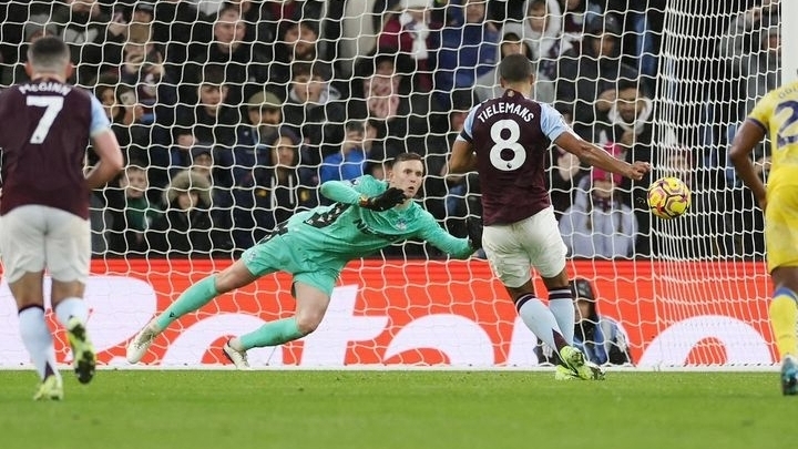 JEAN-PHILIPPE MATETA SENDS SHOCKING MESSAGE ON SOCIAL MEDIA TO DEAN HENDERSON AFTER PENALTY SAVE IN ASTON VILLA 2-2 CRYSTAL PALACE