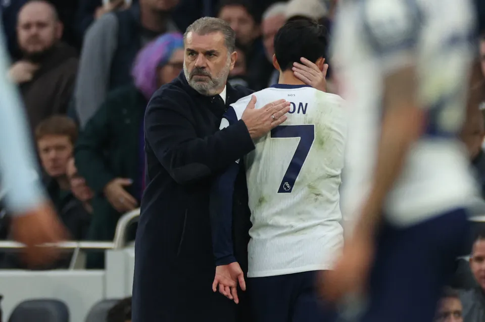 HEUNG-MIN SON MADE X-RATED COMMENT AFTER DISAGREEMENT WITH ANGE POSTECOGLOU DECISION