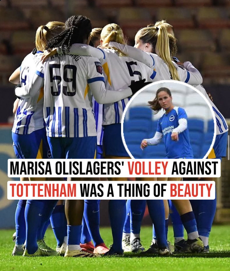 Marisa Olislagers’ volley against Tottenham was a thing of beauty