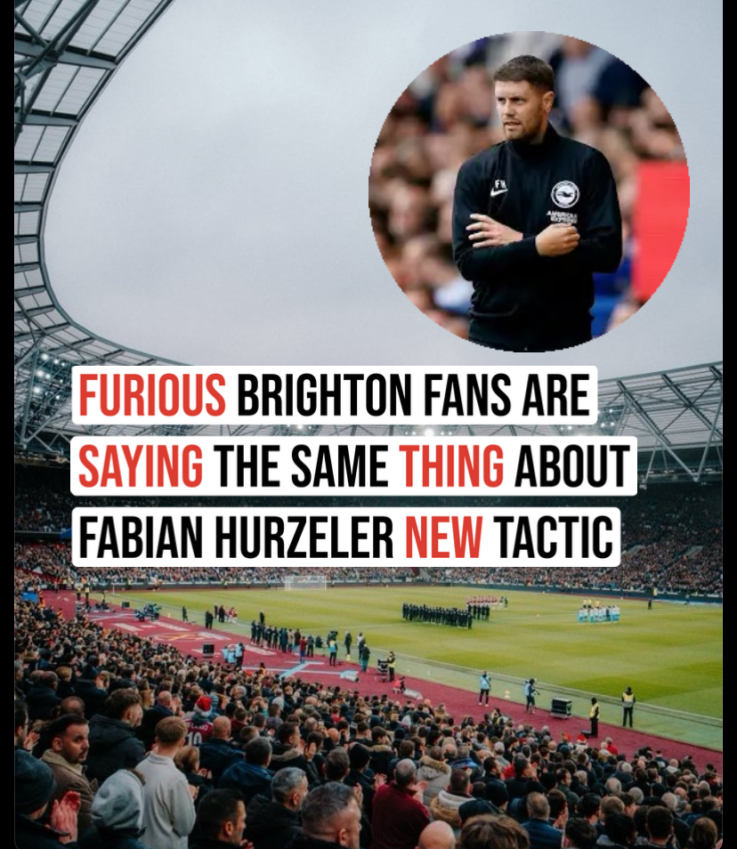 Furious Brighton fans are saying the same thing about Fabian Hurzeler new tactic