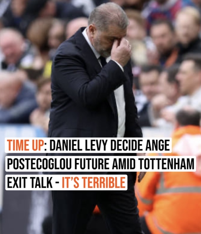 Time up: daniel levy decide Ange Postecoglou future amid Tottenham exit talk – it’s terrible