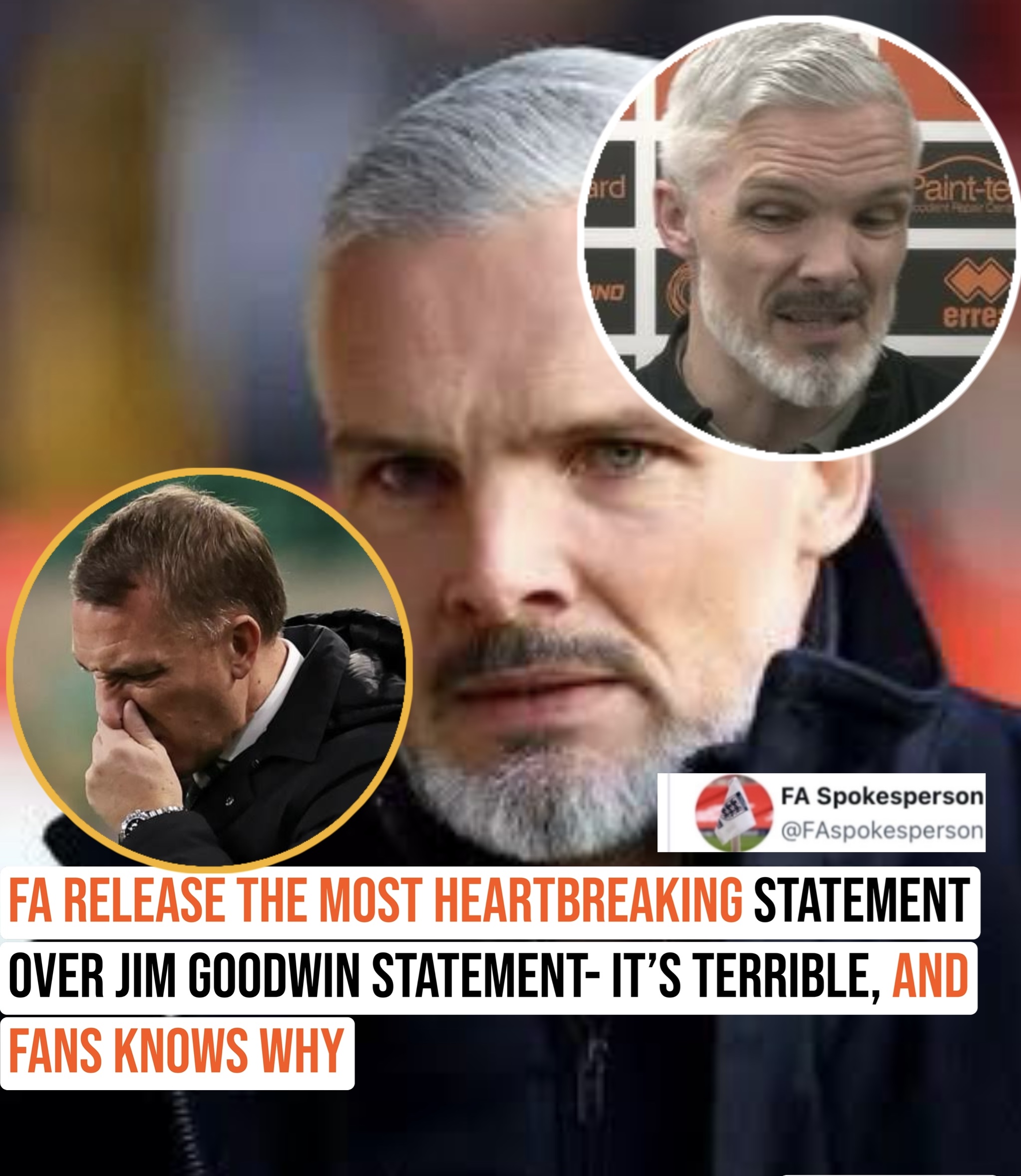 Fa release the most heartbreaking statement over jim Goodwin statement- it’s terrible, and fans knows why