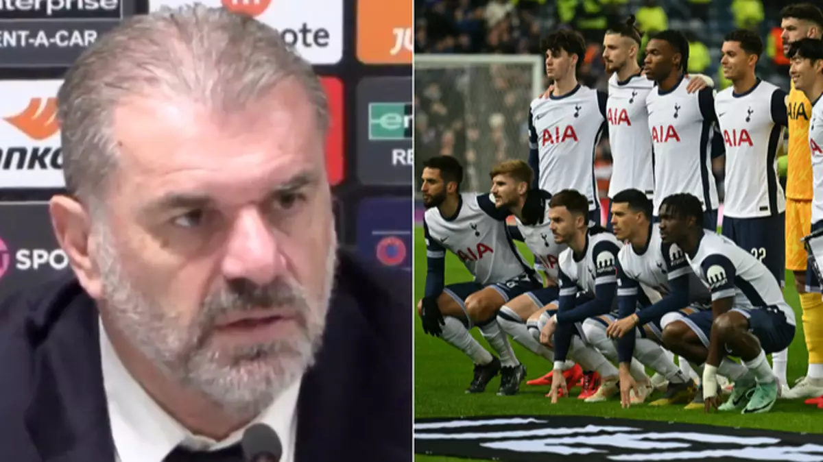 Ange Postecoglou verbally dismantles ‘unacceptable’ Tottenham player for performance against Rangers