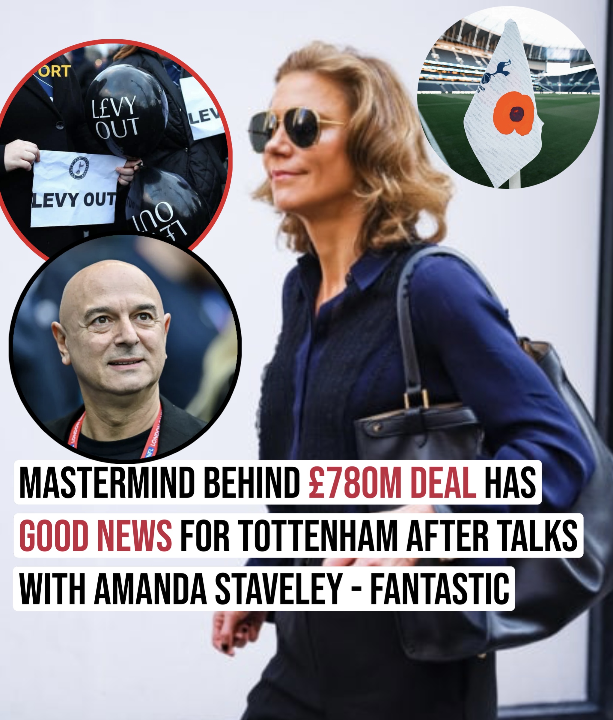 Mastermind behind £780m deal has good news for Tottenham after talks with Amanda Staveley – Fantastic