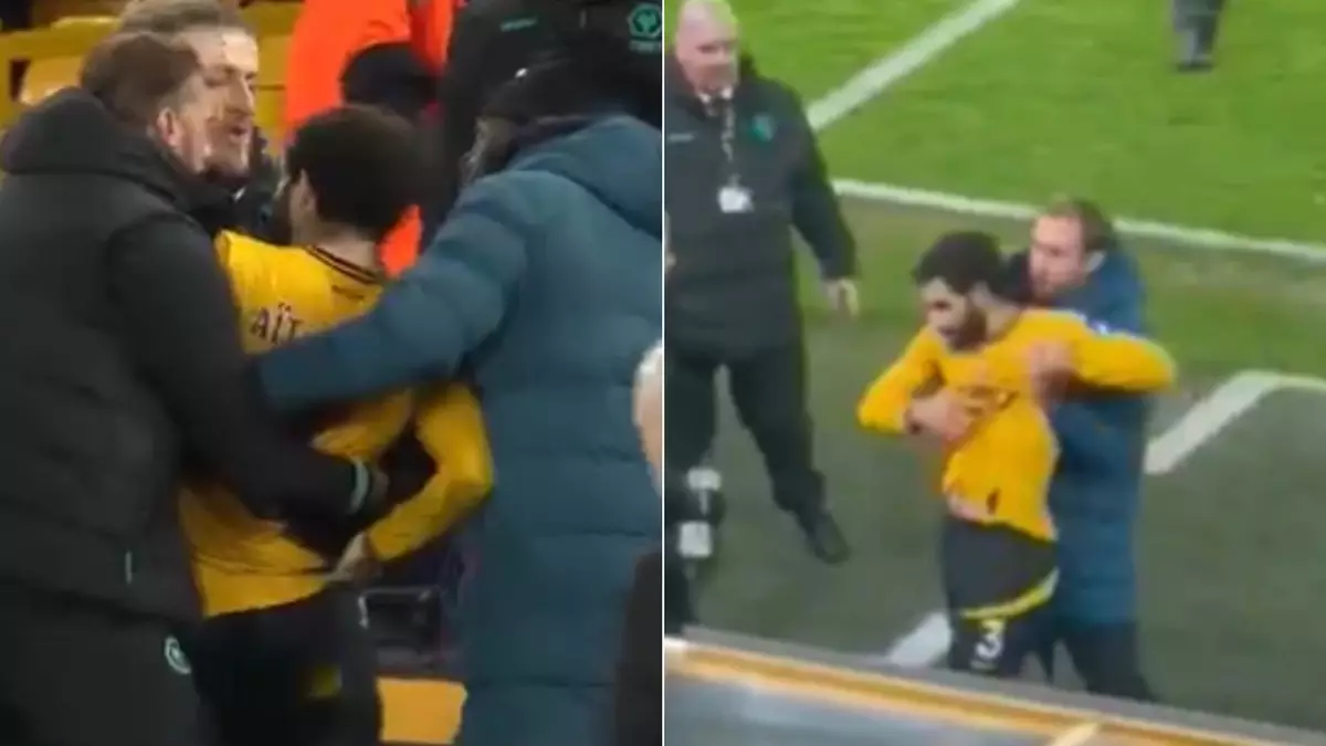 Rayan Ait-Nouri ‘in furious exchange with Ipswich bench’ following Wolves’ nightmare defeat