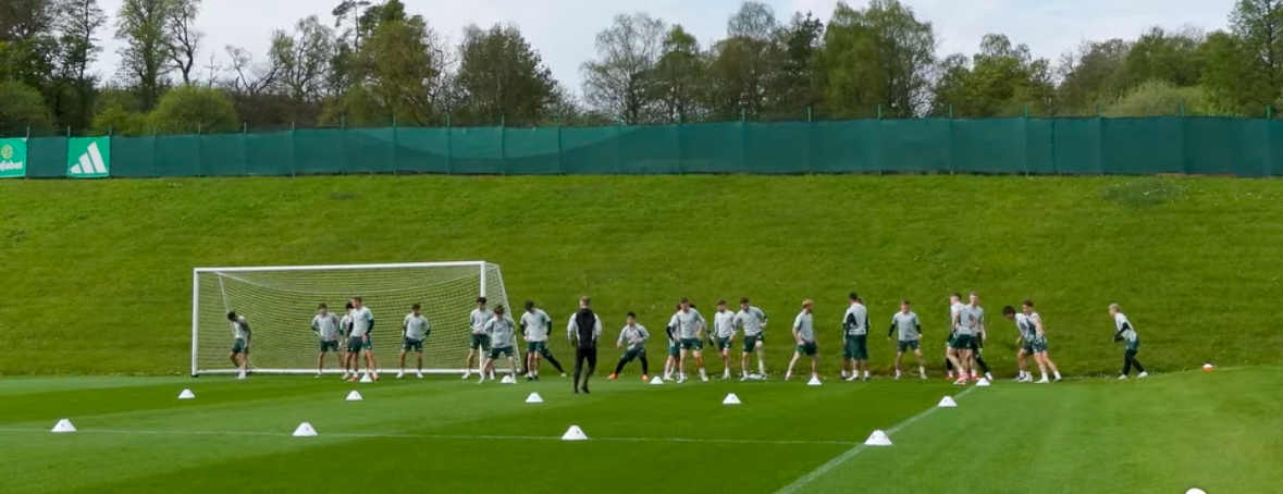 BRENDAN RODGERS CAUSES UPROAR AT CELTIC TRAINING CAMP AS ‘SLAP’ JOKE GOES BADLY WRONG, PLAYERS HAD TO STEP IN