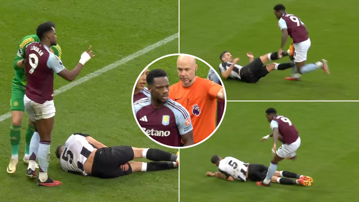 Fans are split over whether Jhon Duran should have received straight red card vs Newcastle as Premier League release statement