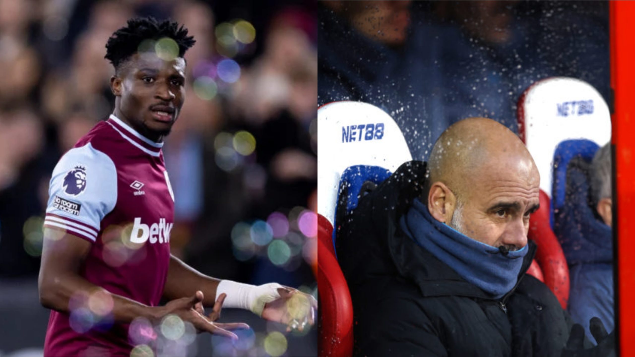 IRRESISTIBLE OFFER; MANCHESTER CITY SET THEIR SIGHTS ON WEST HAM MOHAMMED KUDUS AHEAD OF THE JANUARY TRANSFER WINDOW