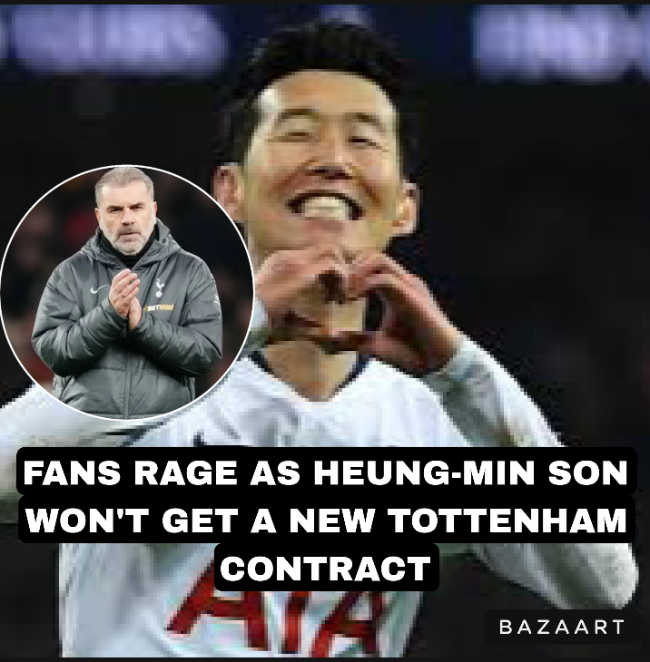 FANS RAGE AS HEUNG-MIN SON WON’T GET A NEW TOTTENHAM CONTRACT