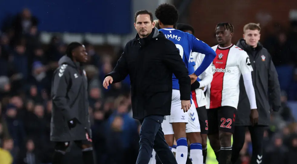 FRANK LAMPARD CRITICIZE OFFICIATING AFTER EVERTON DEFEAT BLAST REFEREE