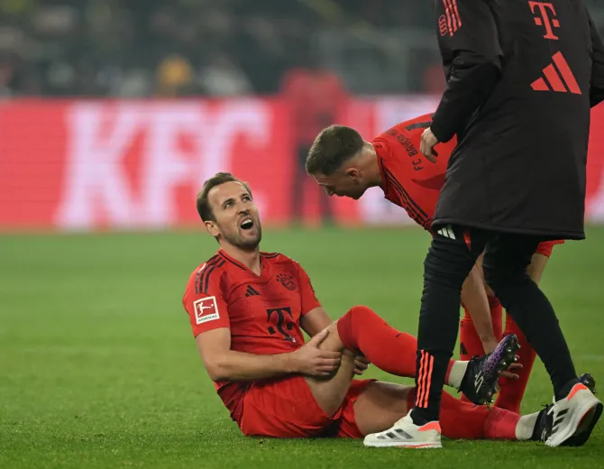 TITLE HOPES DENTED AS HARRY KANE SUFFERS INJURY SETBACK