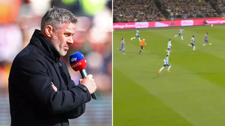 JAMIE CARRAGHER FUMED OVER MOMENT DURING CRYSTAL PALACE VS ARSENAL THAT ‘SHOULD BE BANNED’ FROM FOOTBALL