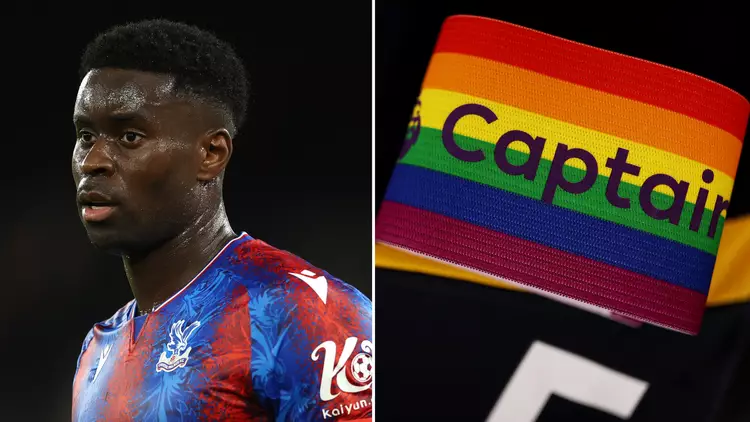 MARC GUEHI COULD FACE FA CHARGE FOR WRITING THREE-WORD MESSAGE ON RAINBOW ARMBAND IN CRYSTAL PALACE MATCH