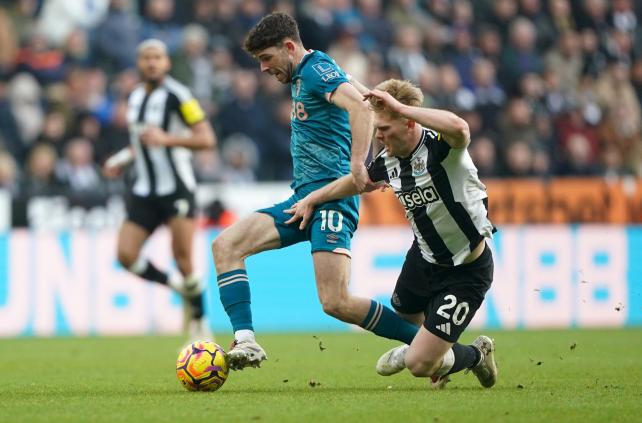 SOCIAL MEDIA ERUPTS AS FANS TURN ON TWO NEWCASTLE PLAYERS WHO WERE A KEY PART OF THE LOSS TO BOURNEMOUTH