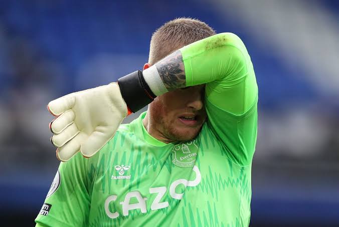 ONLY TWO SHOCK CLUBS ARE NOW IN THE RACE FOR JORDAN PICKFORD DESPITE EVERTON’SLASHING PRICE’ FOR STAR GOAL KEEPER