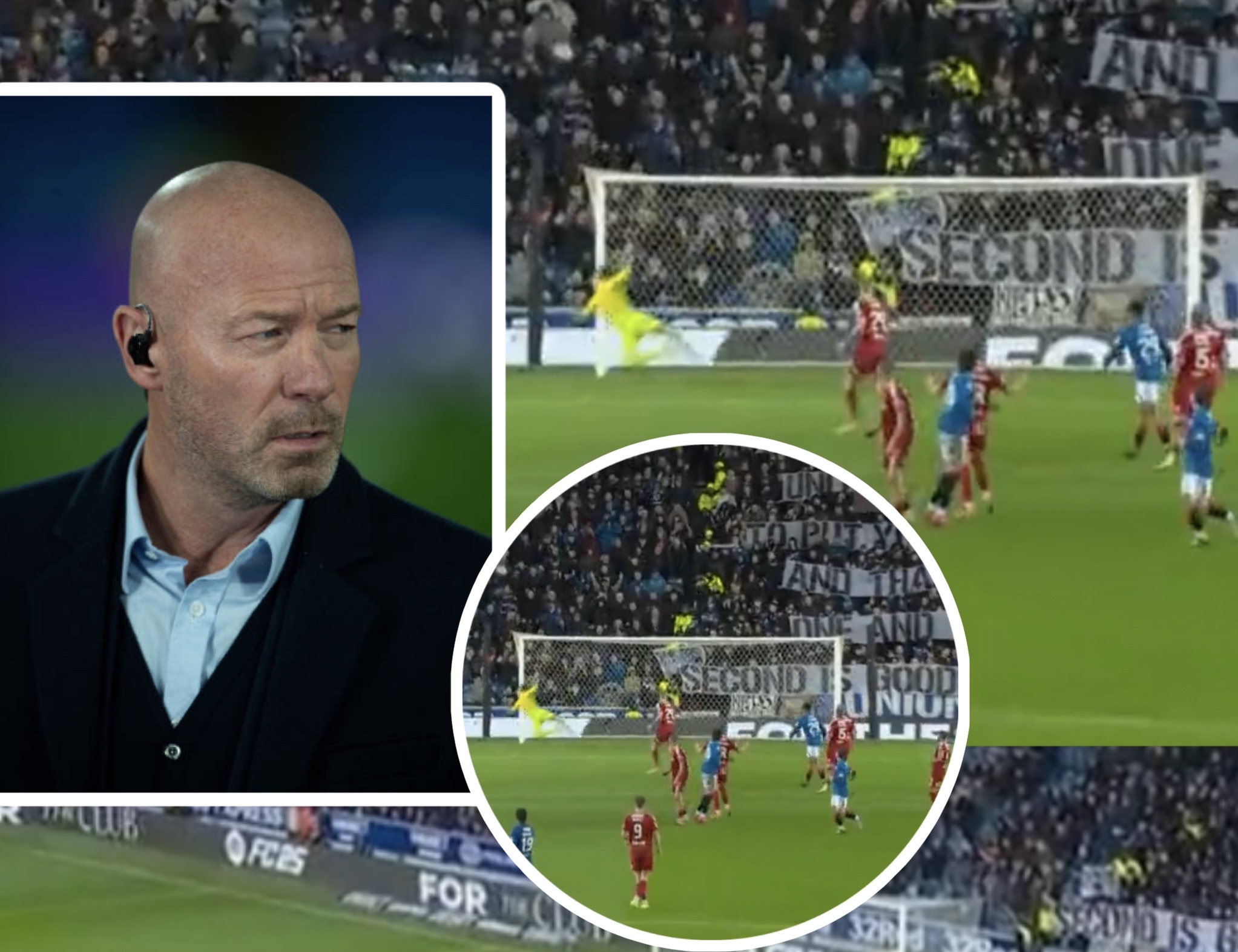 Despite win, Alan Shearer and carragher lambasts rangers player for subpar performance against Aberdeen call SCOTTISH FA for immediate action.