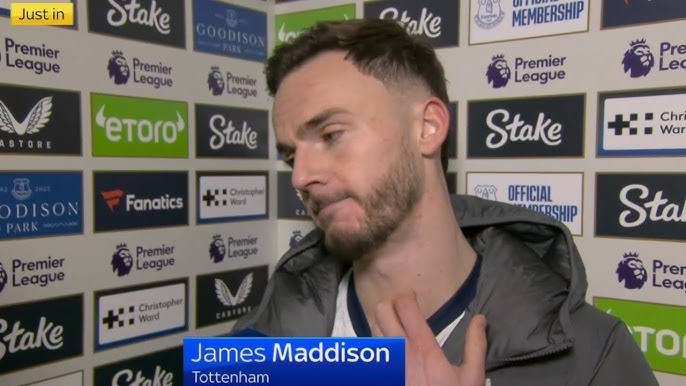 JAMES MADDISON FEELS TOTTENHAM LEGENDS ARE ‘BULLYING’ HIM AS WORRYING CLAIM MADE HOURS AFTER EVERTON DEFEAT