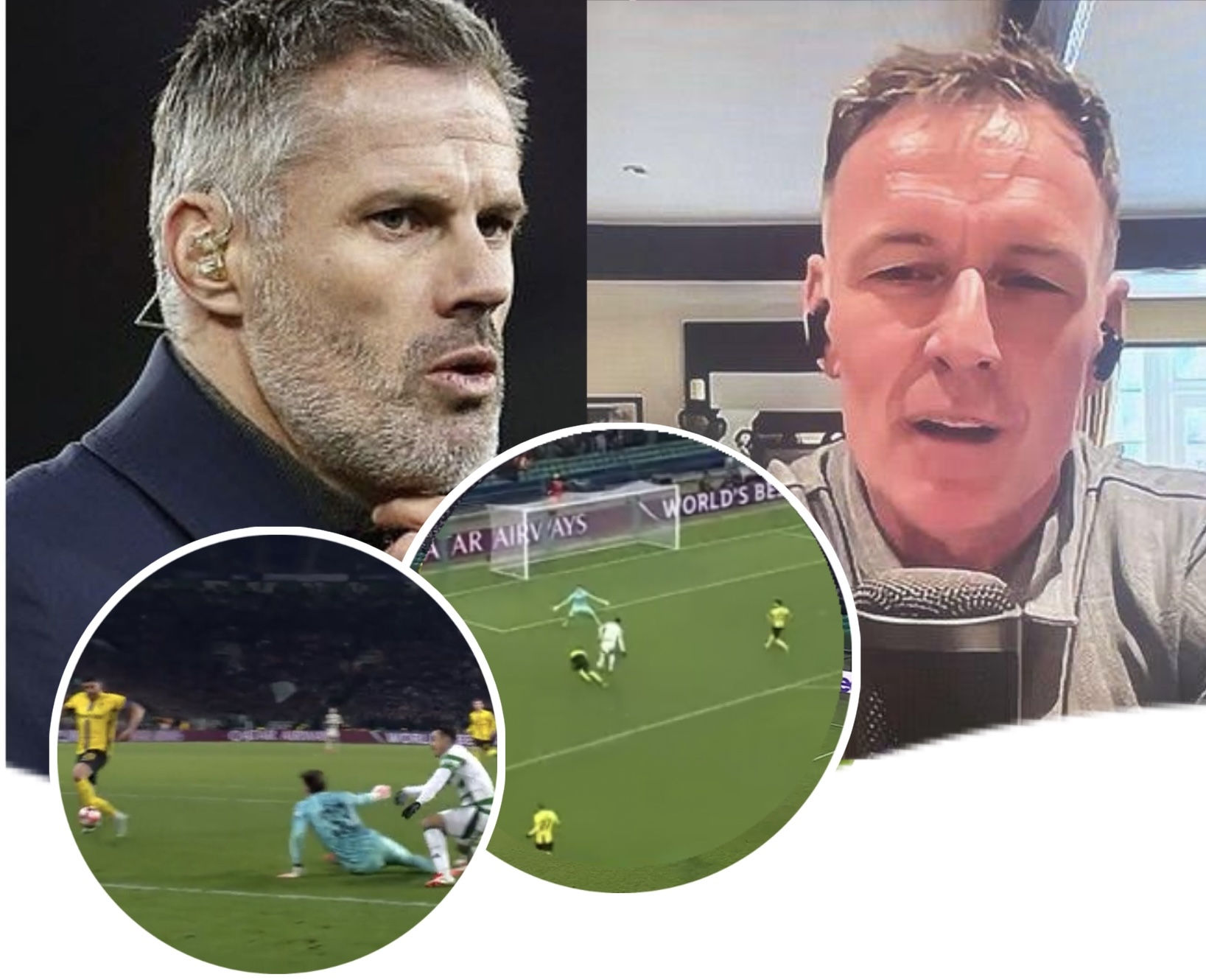 Jamie carragher and chris sutton are saying the same thing after  1:0 goal against Young Boys – it’s terrible