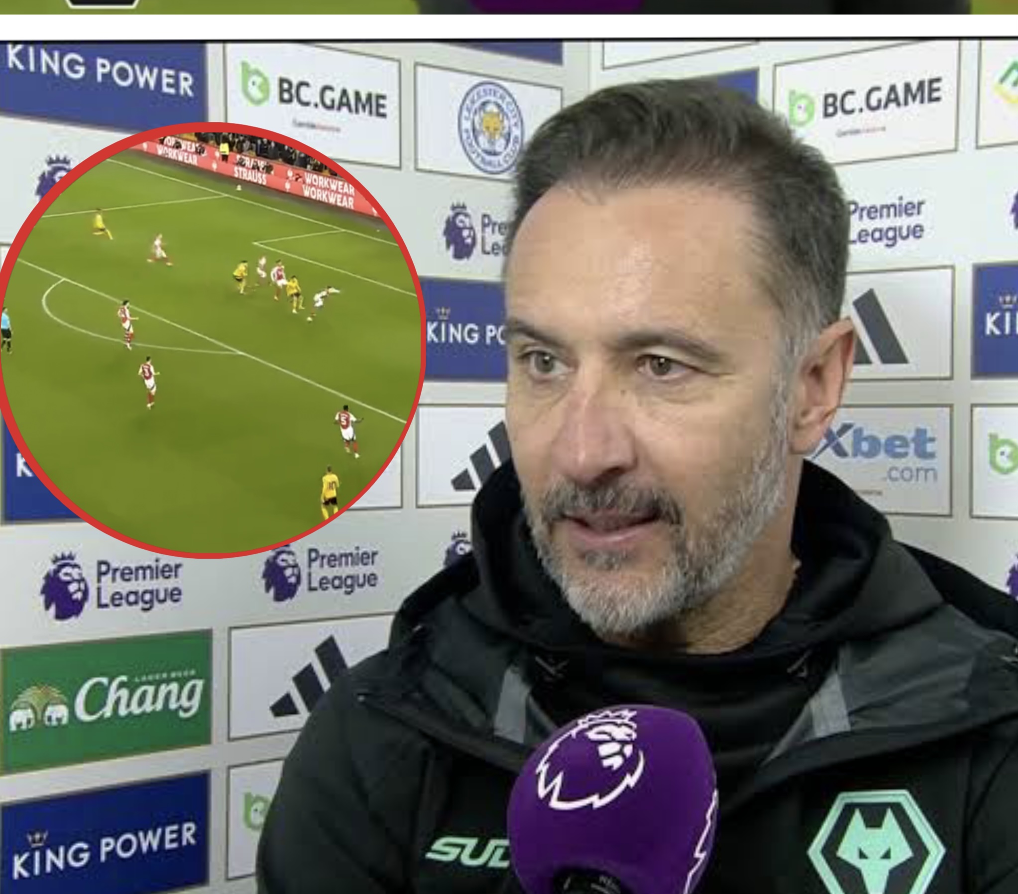 “This is the worst experience i ever had as a manager” periera frustrated, produced the most brutal post match interview as he point finger to one player following disappointing 1:0 loss to arsenal