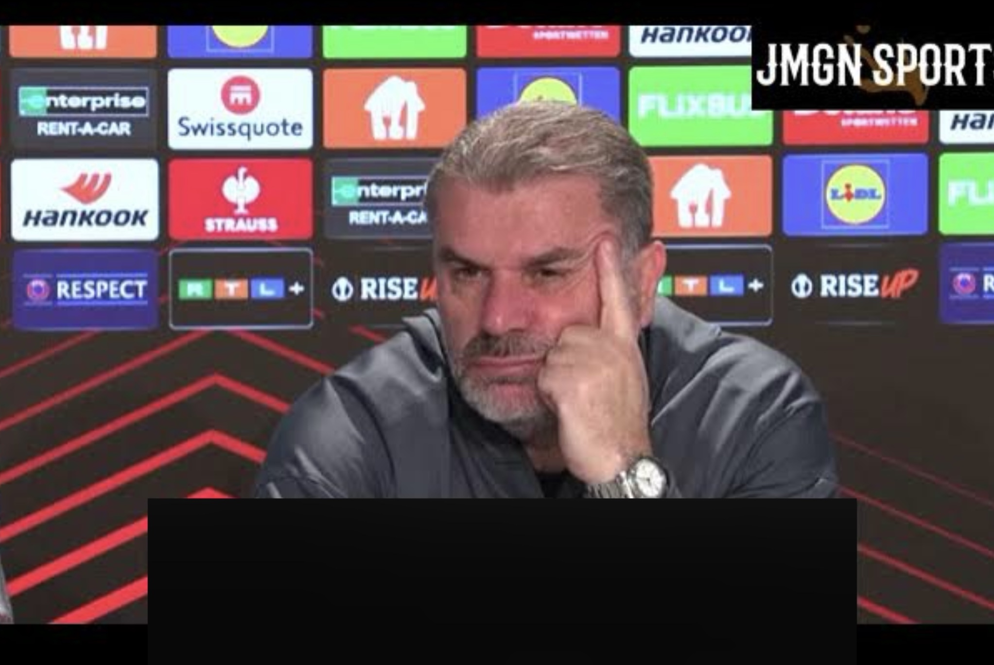 Ange postecoglou frustrated  produced the most worrisome post match interview after Leicester loss “ there’s a particular player that needs to leave spurs