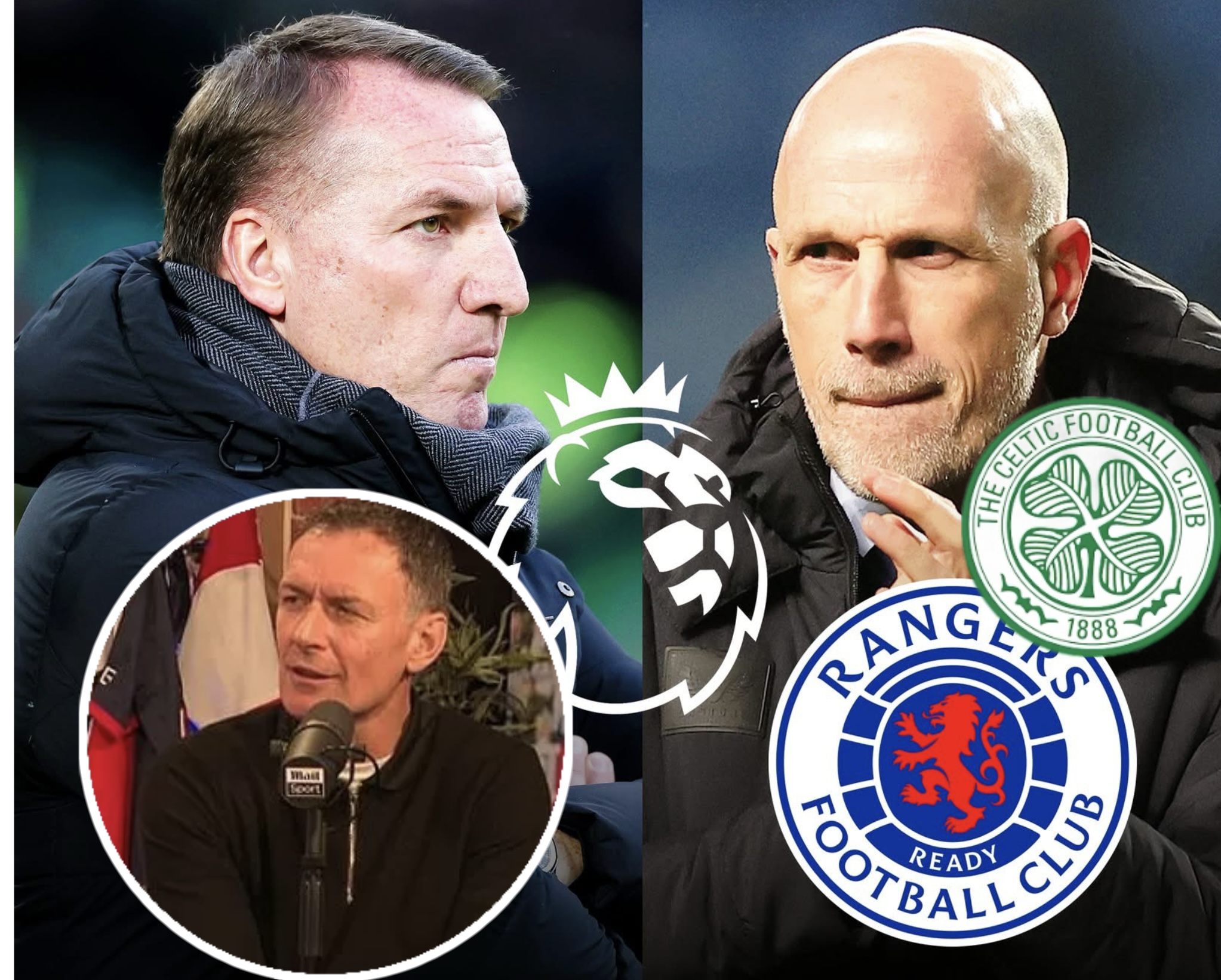 Where would Rangers and Celtic Finish in the premier league? Chris Sutton was forced to drop the mic as he brutally dropped a surprising 24 minutes bombshell