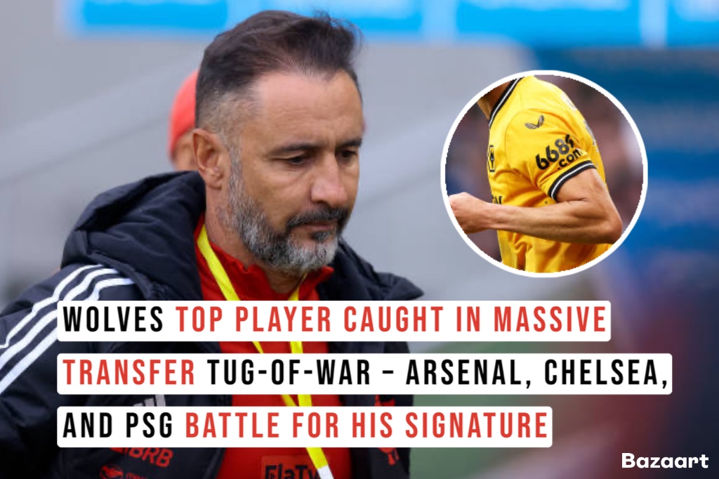 Wolves Top player Caught in Massive Transfer Tug-of-War – Arsenal, Chelsea, and PSG Battle for His Signature!