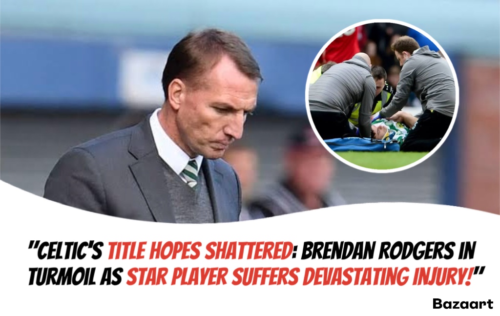 Celtic’s Title Hopes Shattered: Brendan Rodgers in Turmoil as Star Player Suffers Devastating Injury!