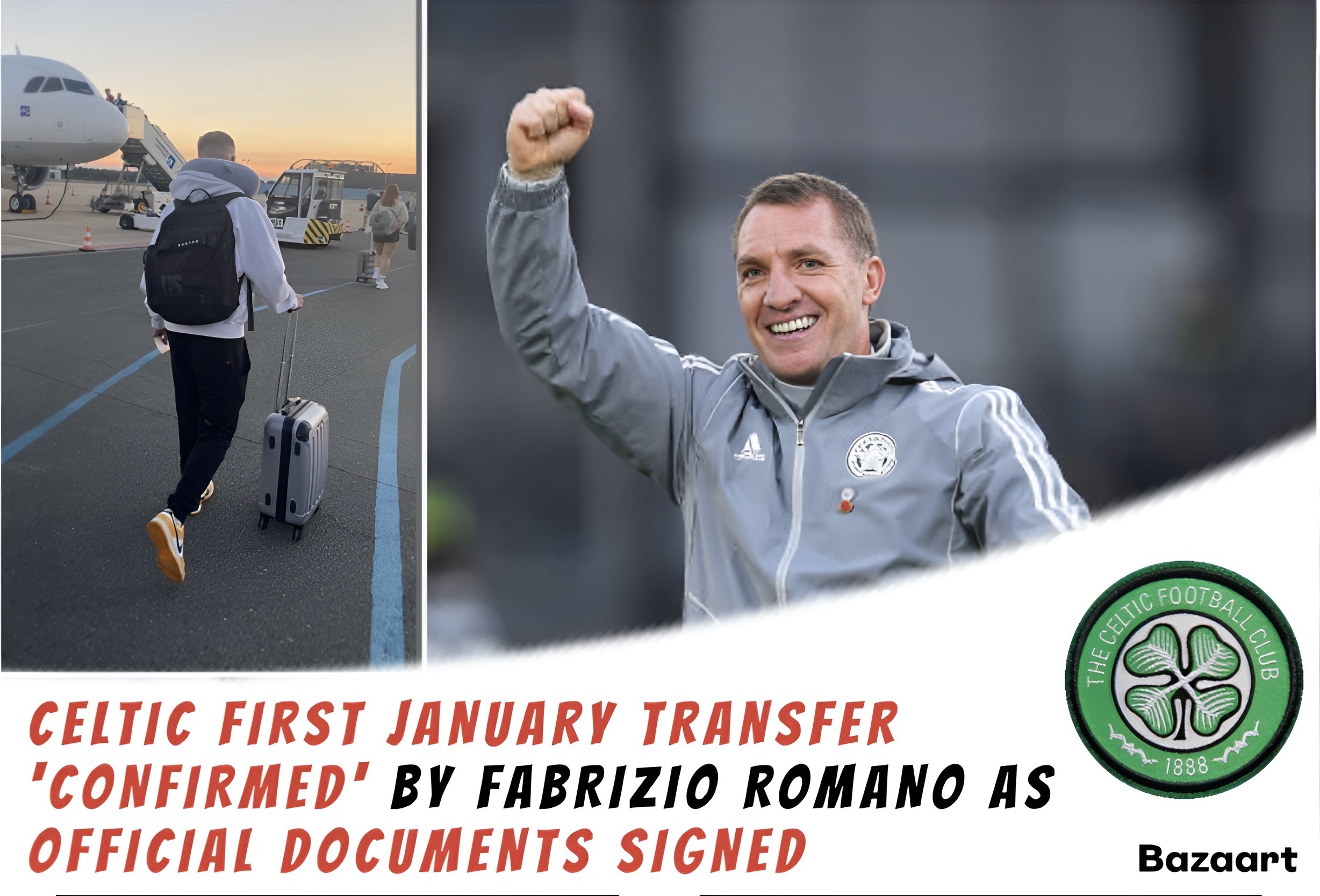 CELTIC FIRST JANUARY TRANSFER ‘CONFIRMED’ BY FABRIZIO ROMANO AS OFFICIAL DOCUMENTS SIGNED