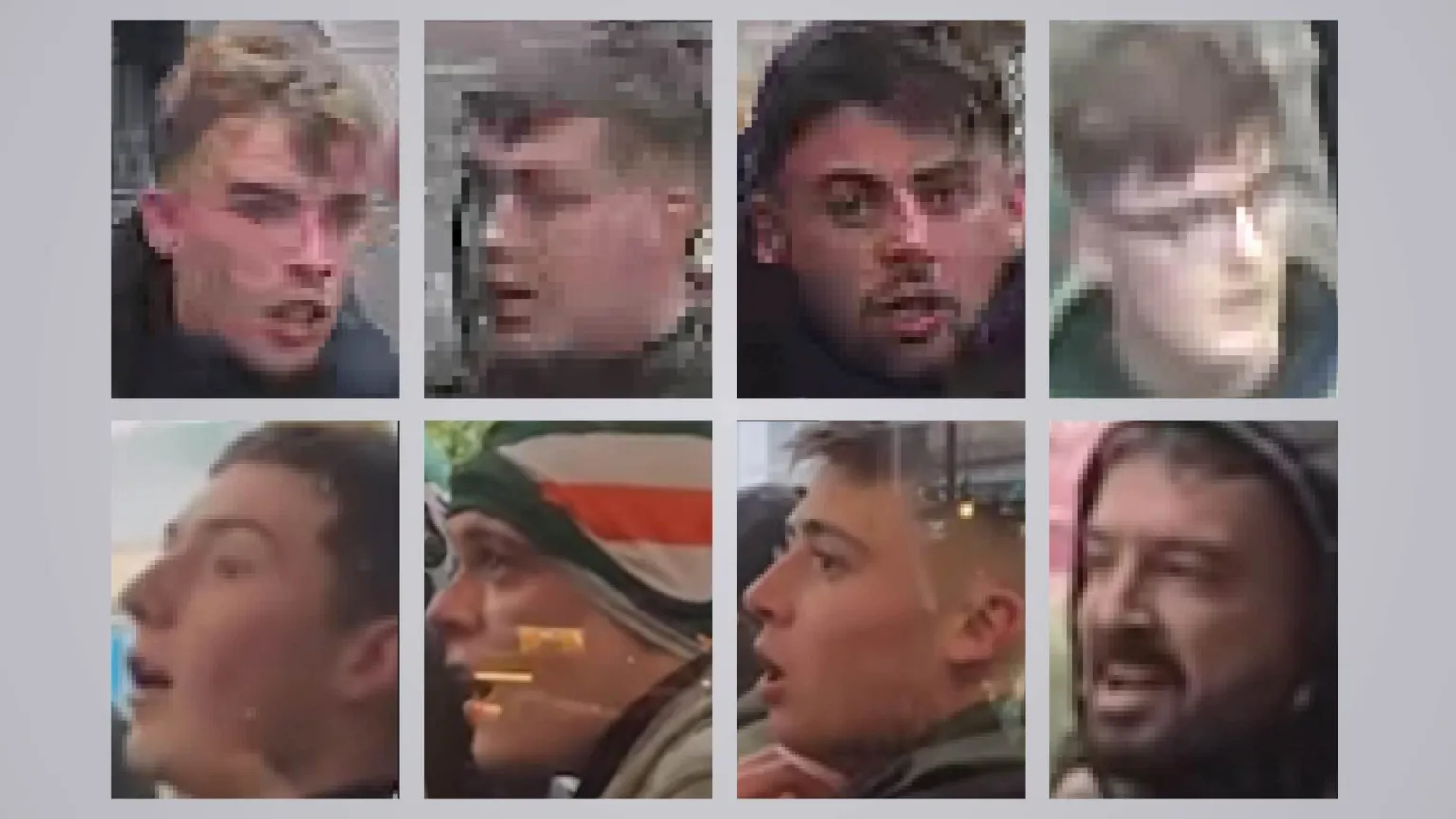 Police seek 30 people after Glasgow football chaos-check if your photo or family member is on it