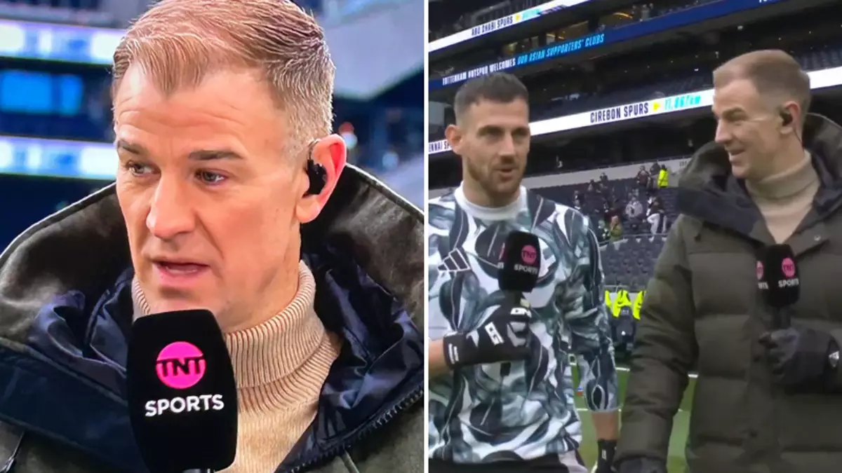 Fans are all making the same point about Joe Hart’s punditry ahead Tottenham vs Newcastle United