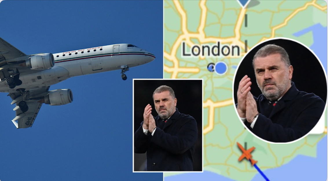 Tottenham could be about to complete massive signing as flight tracked to the UK