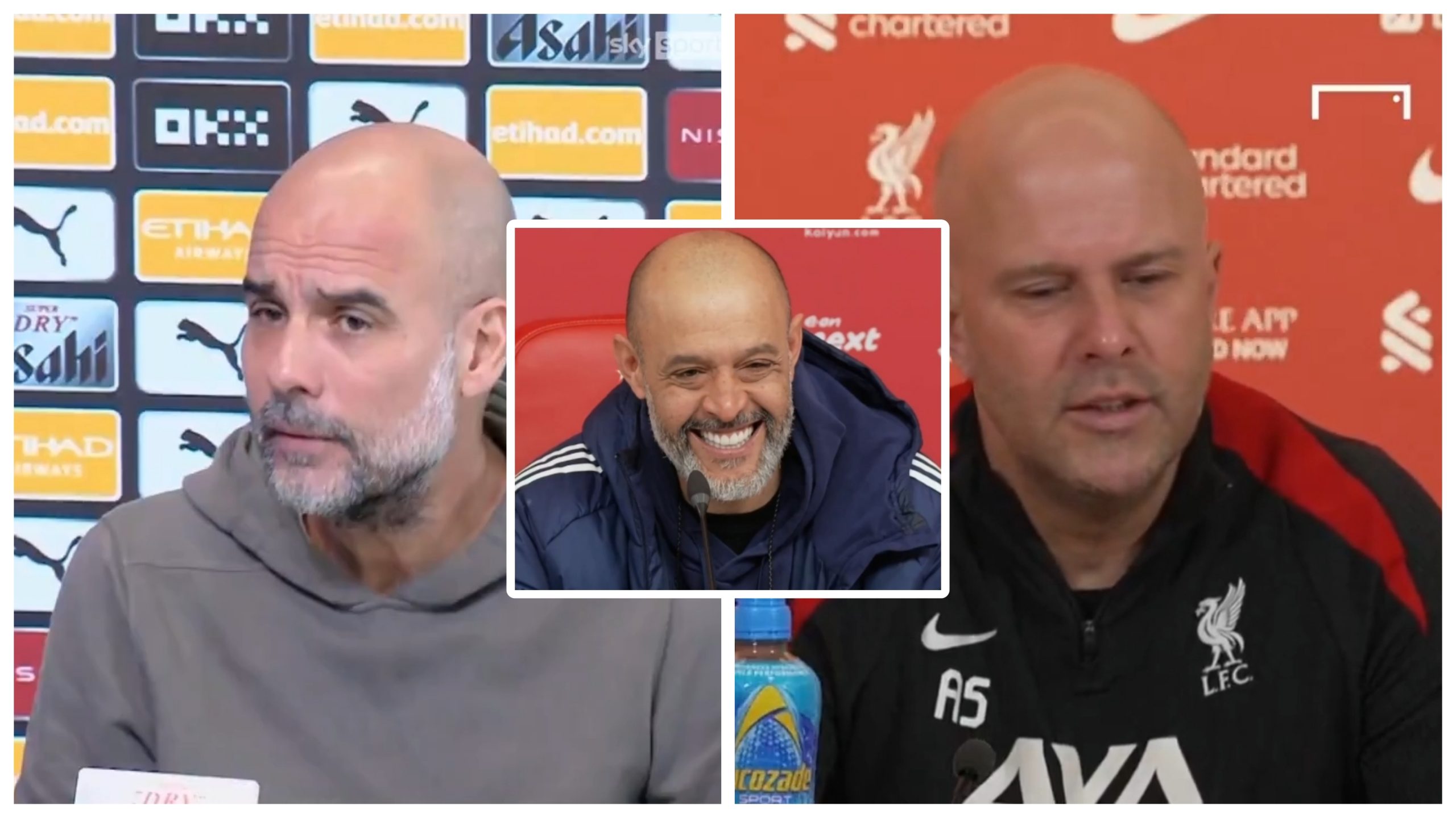 STUPID; ARNE SLOT AND PEP GUARDIOLA HAD SOME BRUTAL WORDS ABOUT PREMIER LEAGUE TITLE RIVALS NOTTINGHAM FOREST