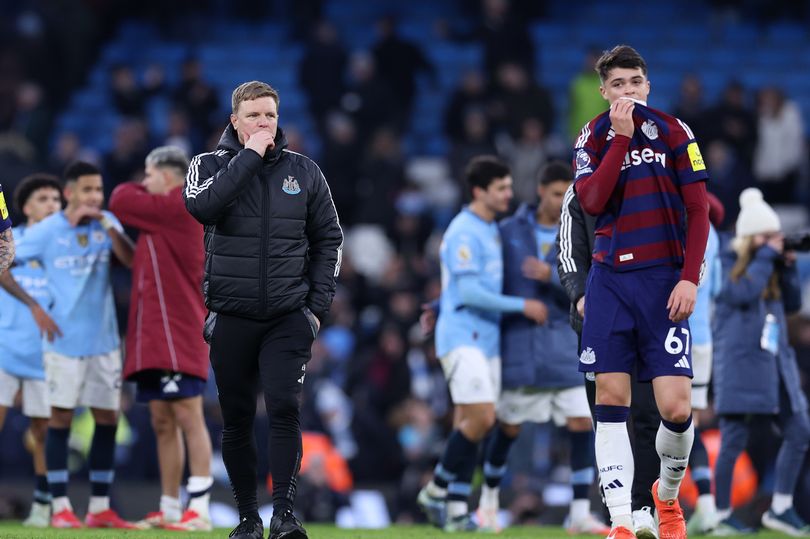 WHAT NEWCASTLE UNITED FANS CHANTED DURING MAN CITY LOSS AS EDDIE HOWE SENDS ‘TROUBLE’ MESSAGE